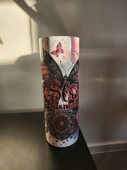Stronger Butterfly Tumbler